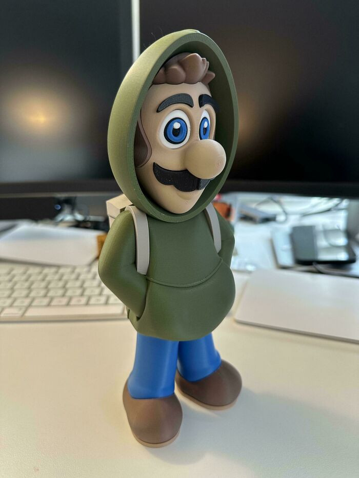 "It’s Luigi!"