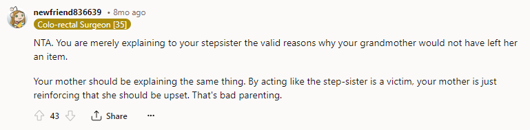 Your Mother Should Be Explaining the Same Thing