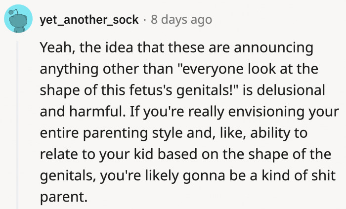 Why not throw a simple get-together to celebrate the pregnancy without a gender reveal and call it a day?