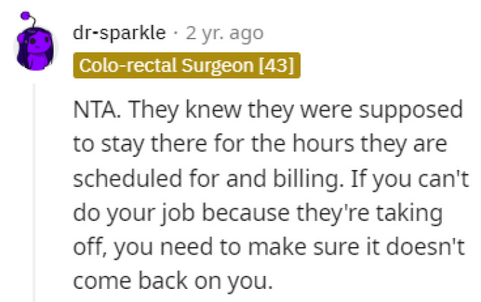 They knew what they were supposed to do