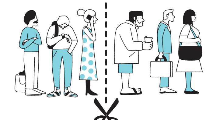 12. Cutting in line to get ahead of other customers.