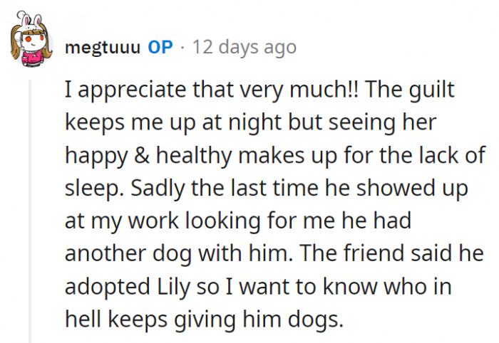 2. Sadly, it seems that the naked man has taken in another dog, even though he doesn't seem particularly stable