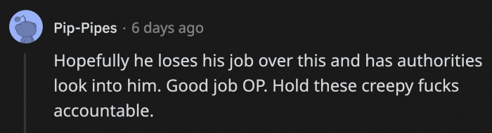 There shouldn't be any reason not to hold stalkers like this accountable