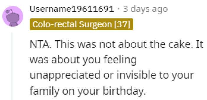 There's More to This Than Just Cake