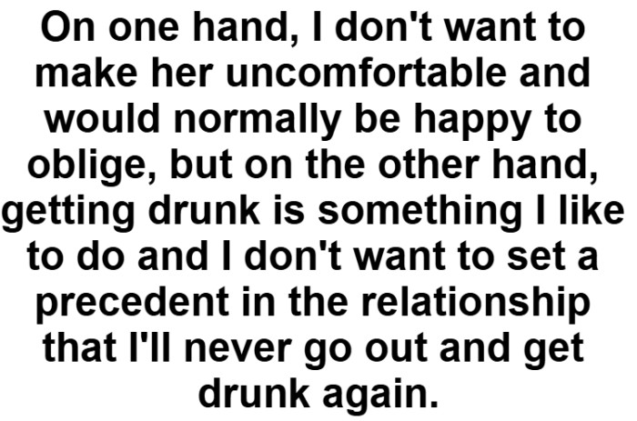 He’s stuck between keeping the peace and holding onto something he enjoys.