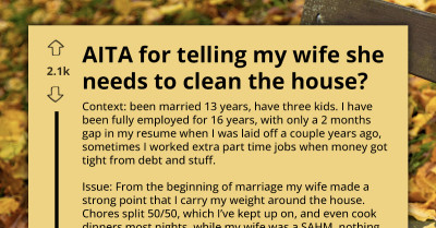 This Husband Called Out Wife For "Hiding From Being A Mom," Now She's Sleeping On The Couch