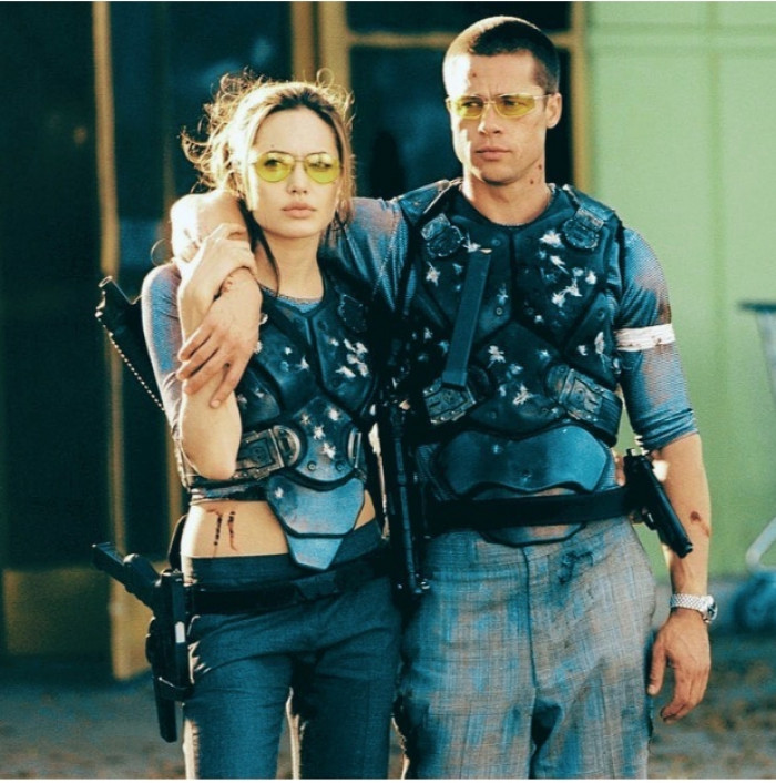 23. The movie 'Mr. & Mrs. Smith' starring Brad Pitt and Angelina Jolie