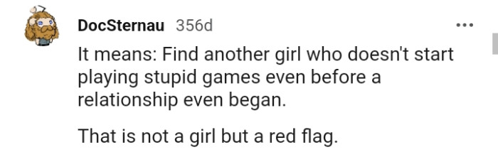 16. It Is a Red Flag