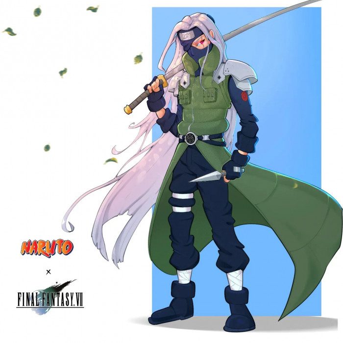 5. Sephiroth x Kakashi