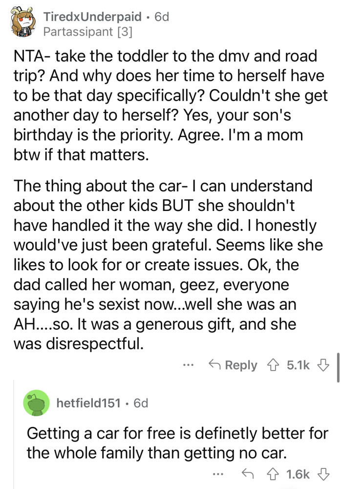 It seems like Op's wife is looking for issues to get offended about.