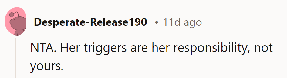 Her triggers are her solo jam session, not the whole orchestra.