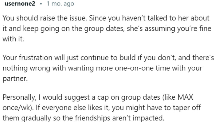 Communicate your discomfort and set boundaries