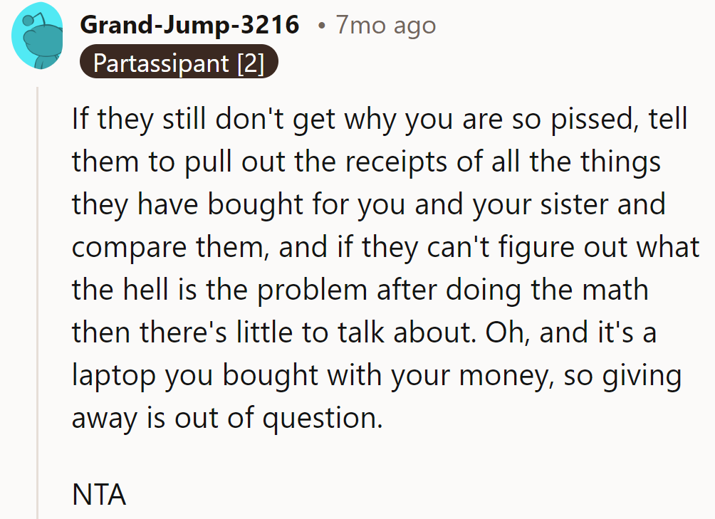 Receipt reality check: Do the math, see the problem. And sorry, the laptop's a no-go.
