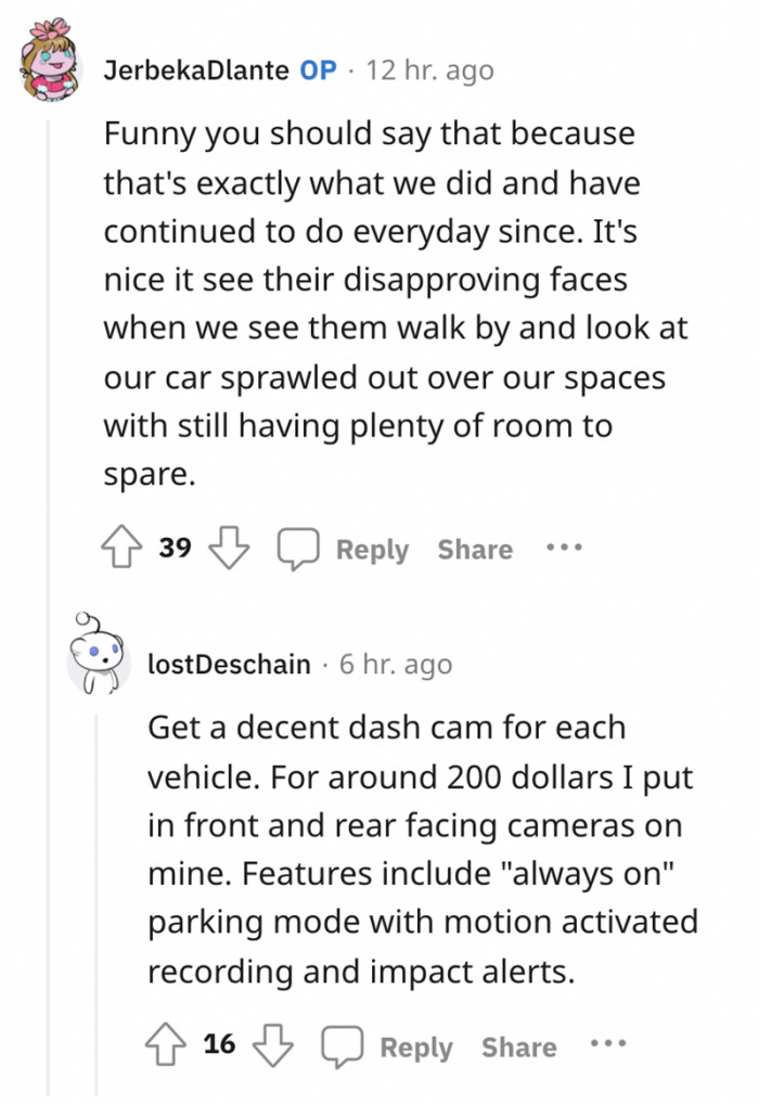 Parking mode with motion activated recording and impact alerts