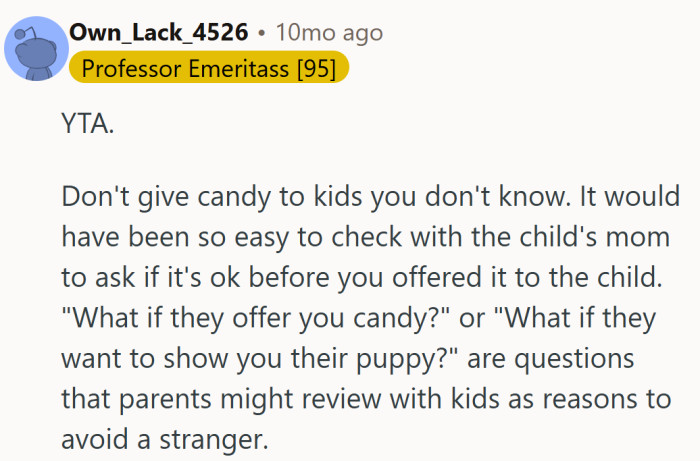 It’s easy to forget that small kindnesses can echo the exact scenarios parents warn their kids about.