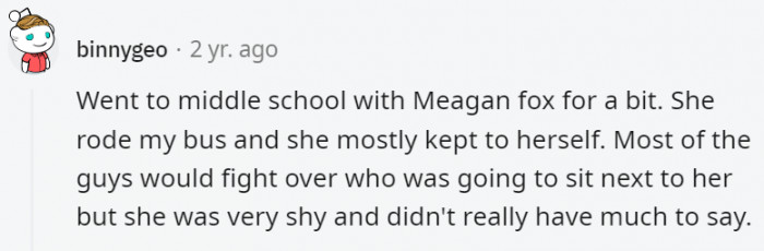 14. Megan Fox honestly deserves so much better than what Hollywood has handed her.