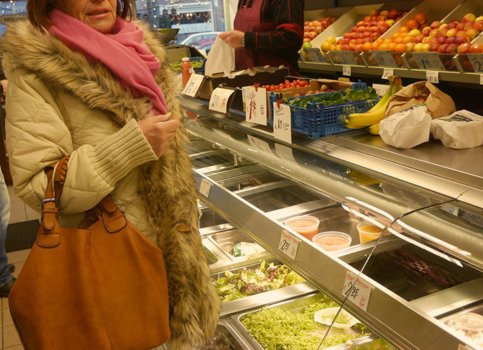 20. A woman mistook two firefighters for grocery store employees while they were shopping