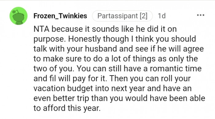 Rolling your vacation budget into next year