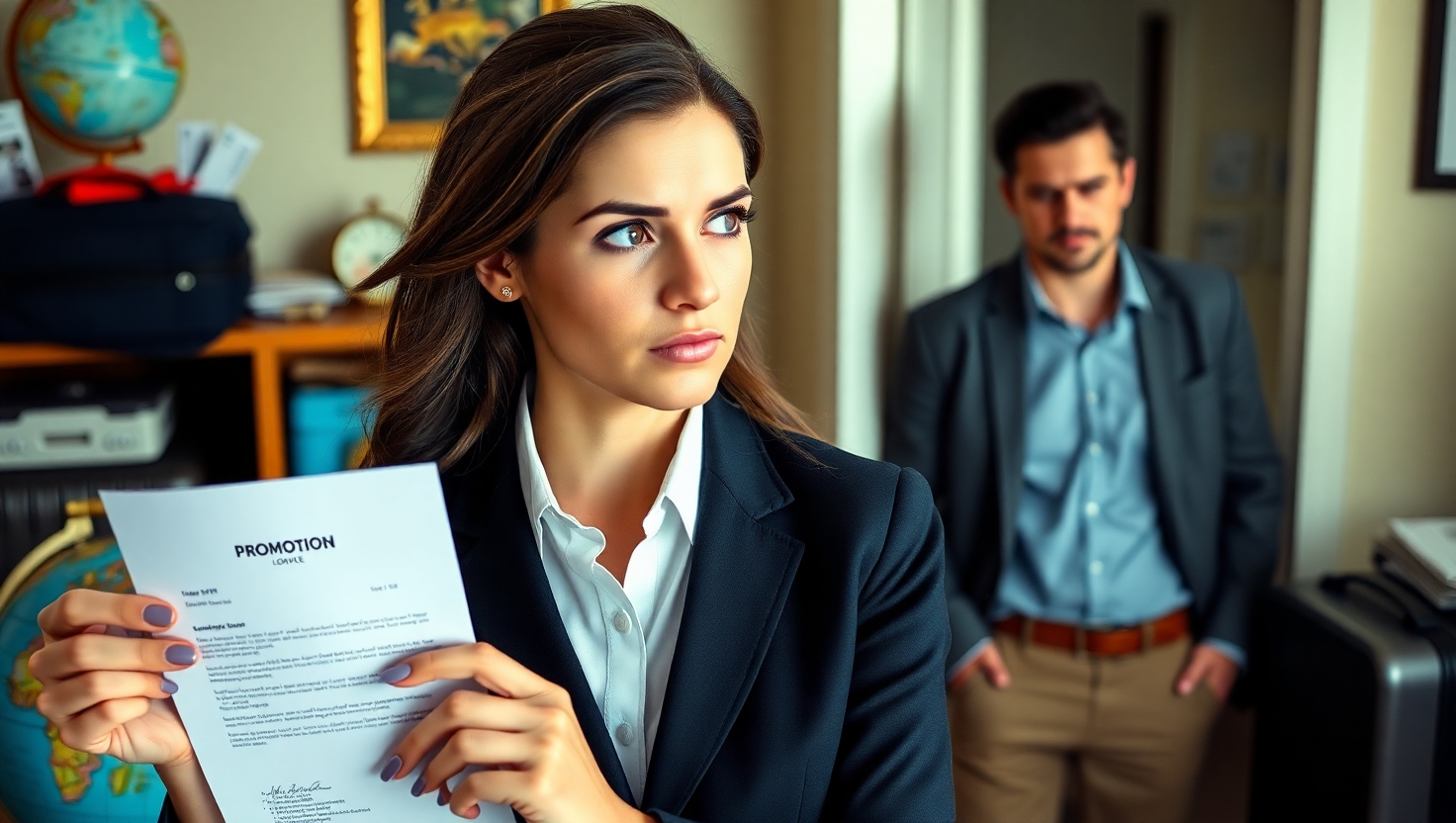 Balancing Love and Ambition: AITAH for Pursuing a Promotion Despite Boyfriends Concerns?