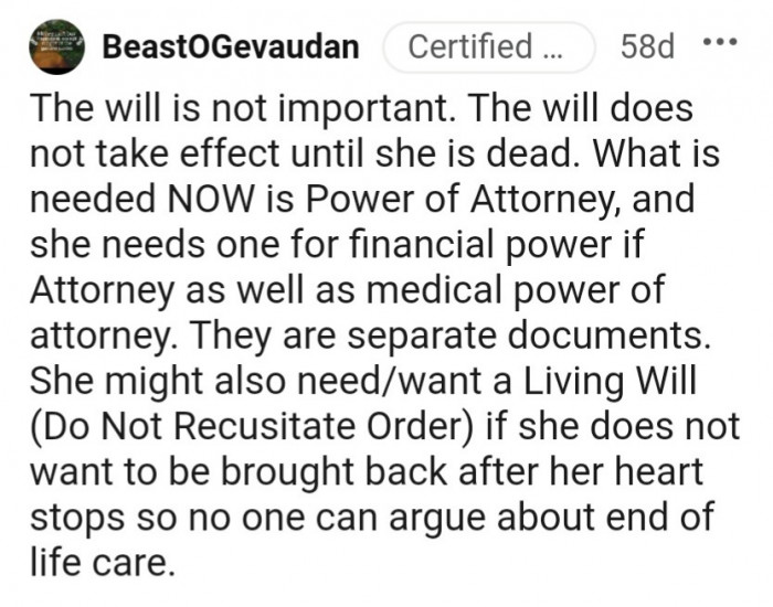 2. Hopefully, this would be enough to at least stall OP's parents' plans