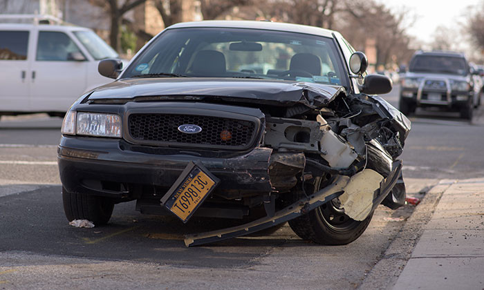 4. Her son got in a car wreck