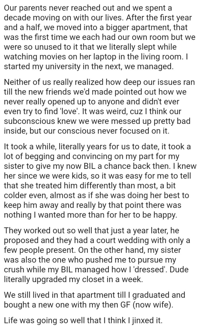 The OP Thinks Their Subconscious Knew They Were Messed Up Pretty Bad Inside