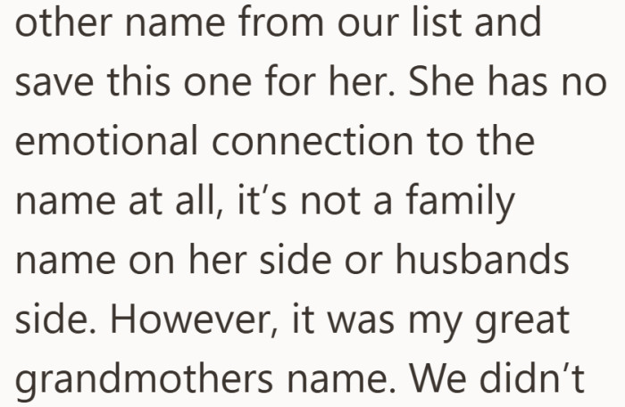 What seemed interchangeable suddenly is not. One side sees a preference, the other sees a personal tie.