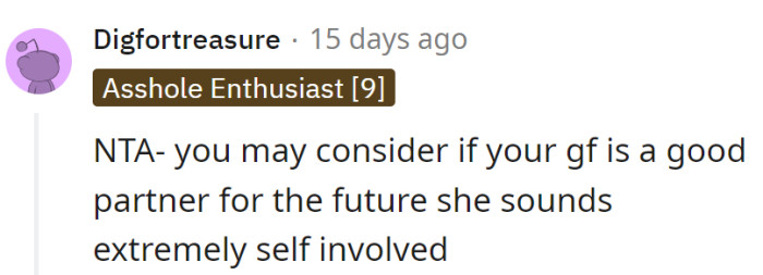 Future forecast: Girlfriend starring in 