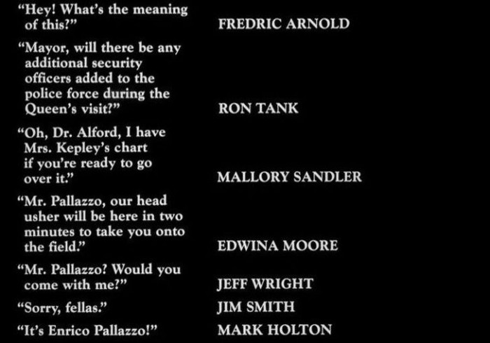 This is a really interesting way to organize credits.