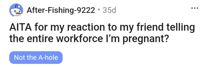 The OP pens down her story's title