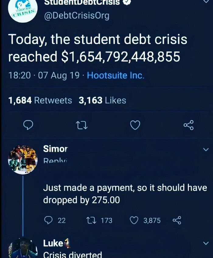 3. Crisis diverted