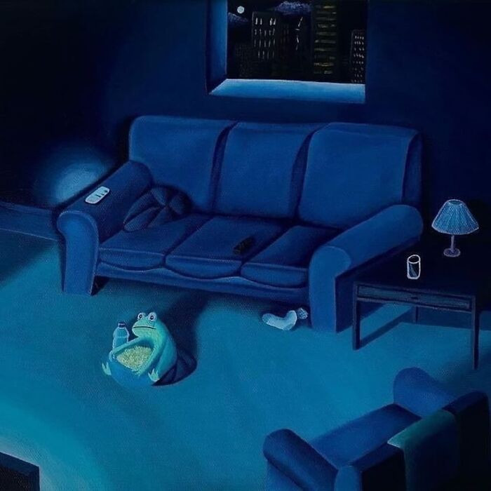 "The Tired Frog"