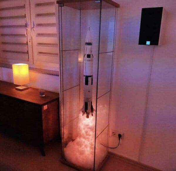 2. “This Custom NASA Lamp”