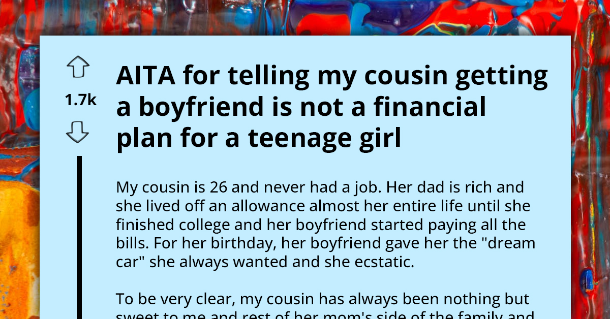Woman Calls Out Rich Cousin Over Giving Bad Advice To Younger Cousins, Saying They Can't All Be Like Her And Marry Rich