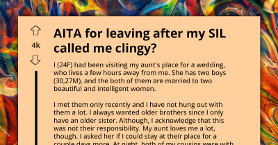 Woman Opts Out Of Family Event After Walking In On Sister-In-Law Gossiping About Her