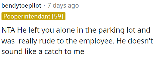 He doesn't seem like a good choice.