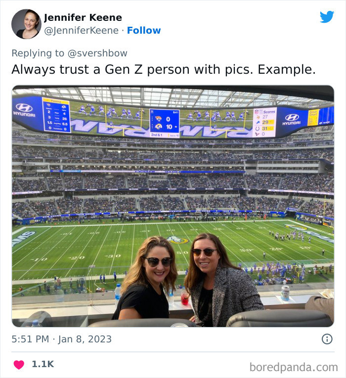 25. Trust a Gen Z with your photos