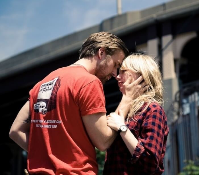 Michelle Williams and Ryan Gosling in 