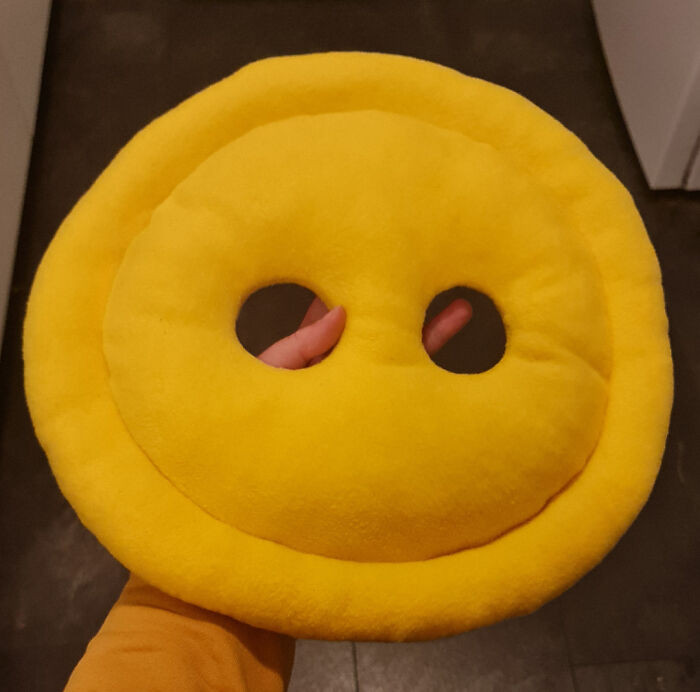 "Made Myself A Big Button"