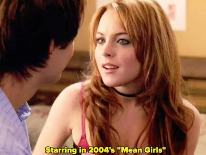Lohan in Mean Girls