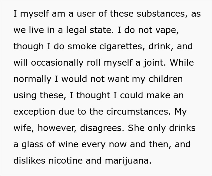 I thought I could make an exception