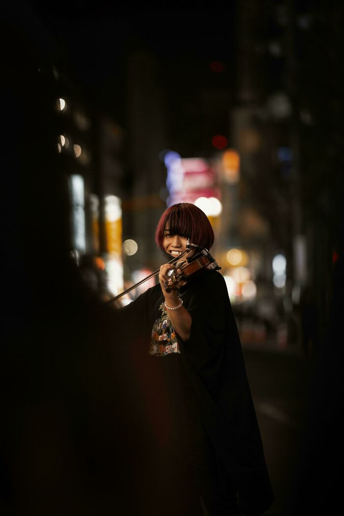 A Violinist I’ve Encountered In Osaka