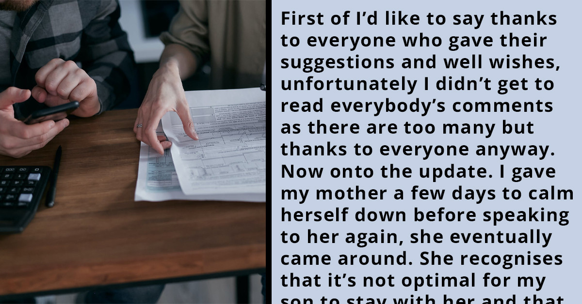 Man Plans To Give Guardianship Of His Son To His Aunt Instead Of Her Mother