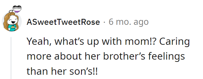 Mom's got a sibling sympathy overload!