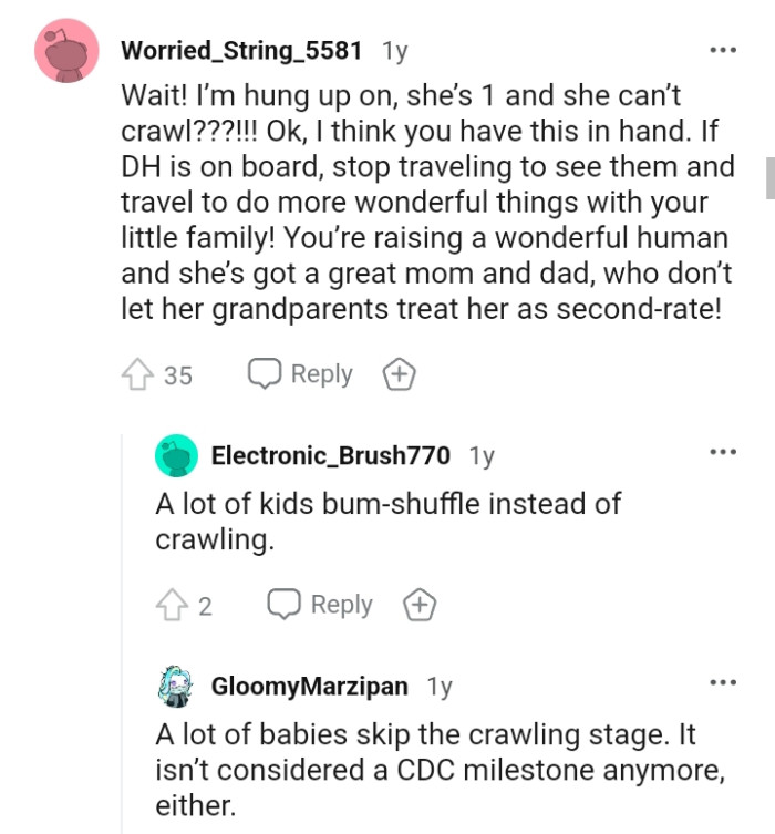 The OP's raising a wonderful human and she's got a great mom and dad