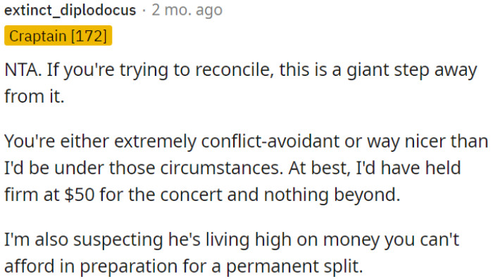 Reconciliation seems unlikely with this significant step in the opposite direction.