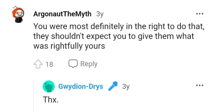 They shouldn't be expecting