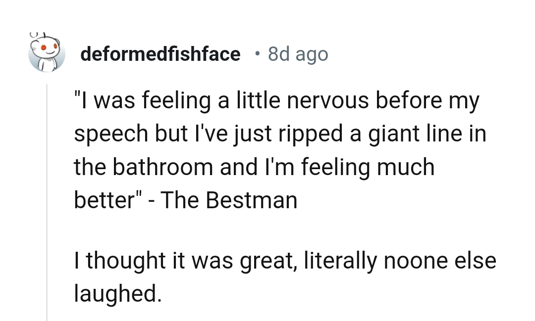 13. I'm feeling much better now