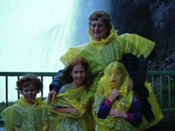 19. Family Photo At The Falls