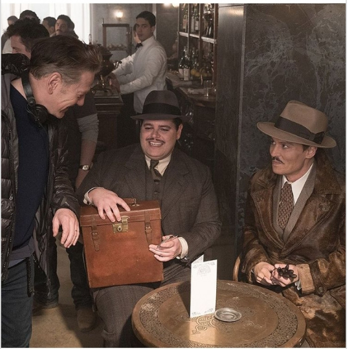 10. The movie 'Murder on the Orient Express' starring Johnny Depp, Kenneth Branagh, Penélope Cruz, Willem Dafoe, and Judi Dench